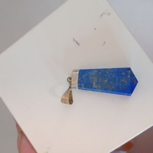 Vintage pendant lapis